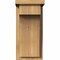 Ekena Millwork Huntington Smooth Corbel w/Backplate, Western Red Cedar, 7 1/2"W x 8"D x 16"H COR08X08X16HUN01SWR - alternate 2